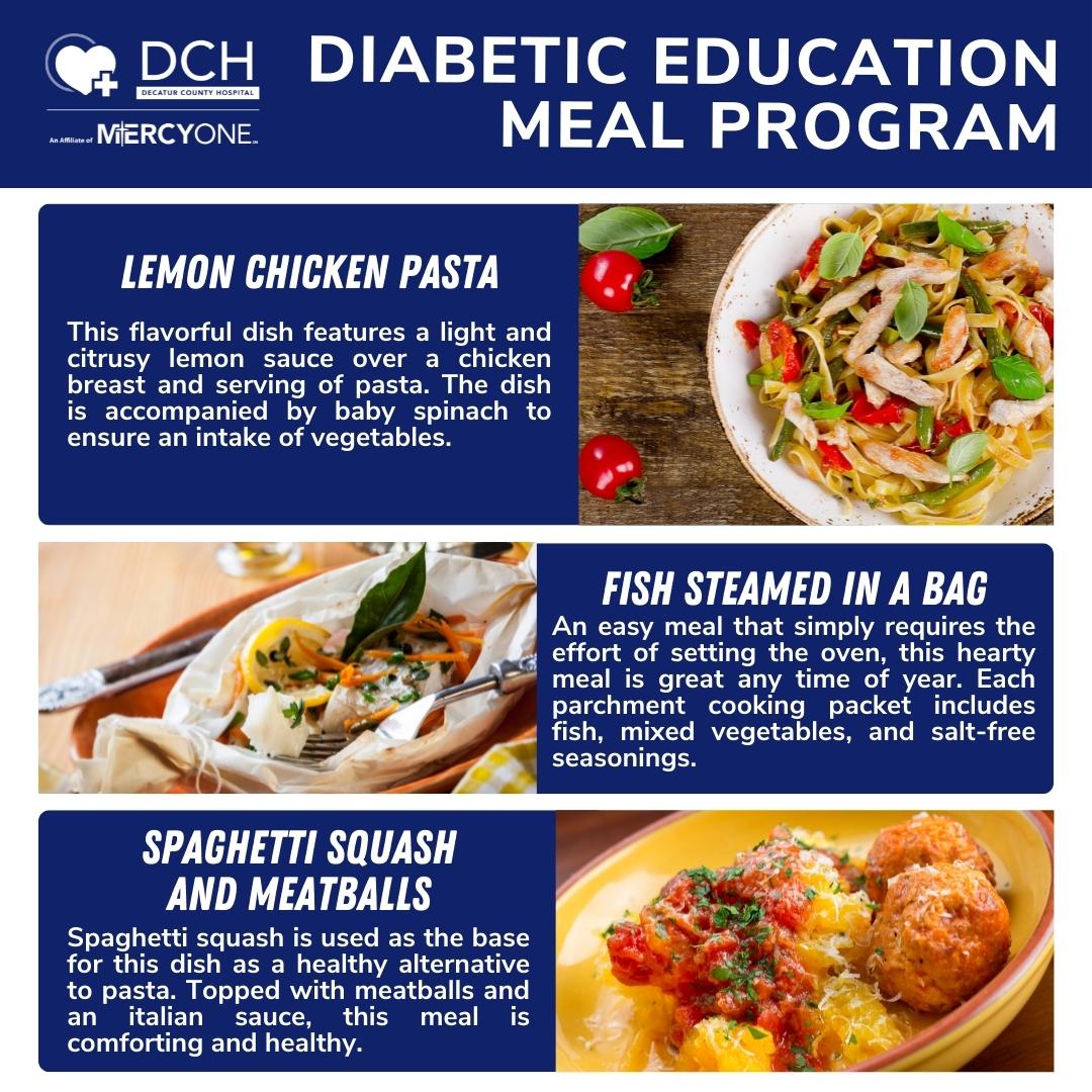 Meal Service Announced for Diabetic Education Program Participants ...