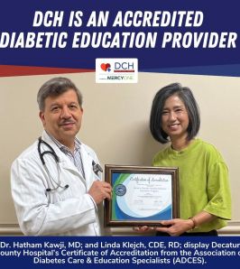 Decatur County Hospital Now Accredited by ADCES to Provide…
