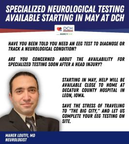 Specialized Neurological Testing Available at DCH