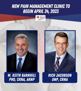 Updated Pain Management Clinic Begins April 24, 2023